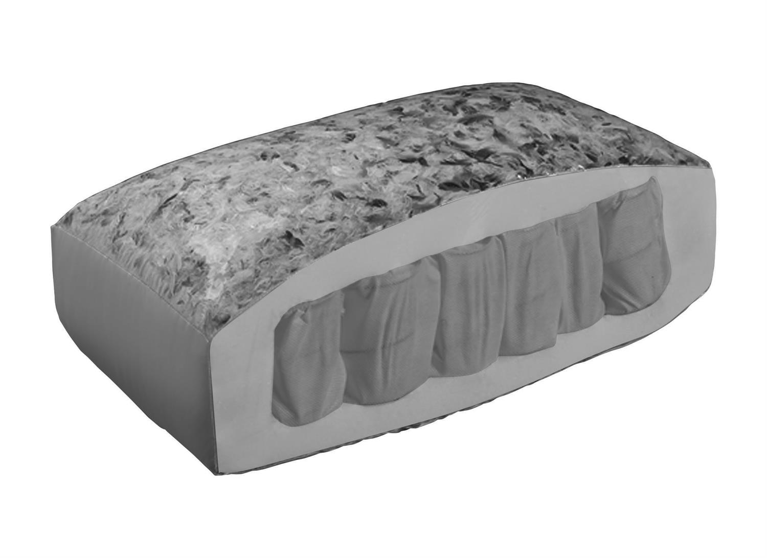  4 spring down cushion seat cushion insert